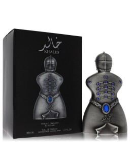 Niche Emarati Khalid by Lattafa Eau De Parfum Spray (Unisex) 2.7 oz (Men)