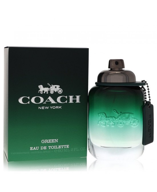 Coach Green by Coach Eau De Toilette Spray 2 oz (Men)