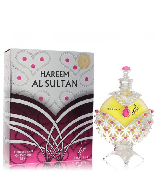 Khadlaj Hareem Al Sultan Silver by Khadlaj Concentrated Perfume Oil (Unisex) 1.18 oz (Women)