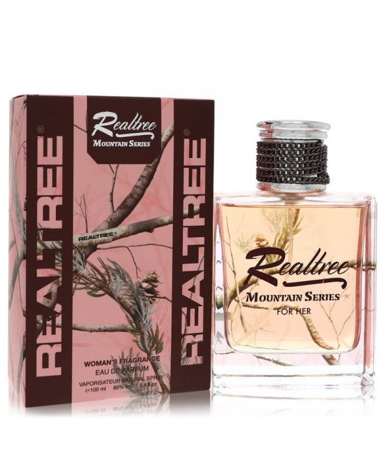 Realtree Mountain Series by Jordan Outdoor Eau De Parfum Spray 3.4 oz (Women)