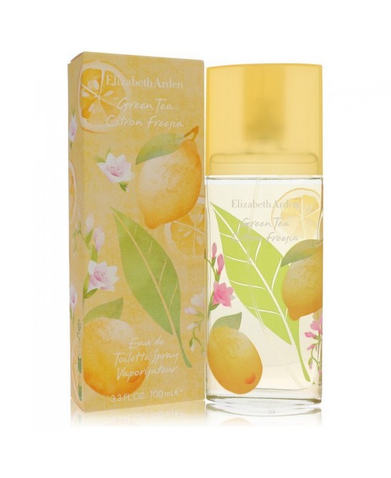 Green Tea Citron Freesia by Elizabeth Arden Eau De Toilette Spray 3.4 oz (Women)