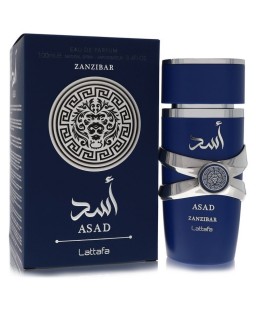 Lattafa Asad Zanzibar by Lattafa Eau De Parfum Spray 3.4 oz (Men)