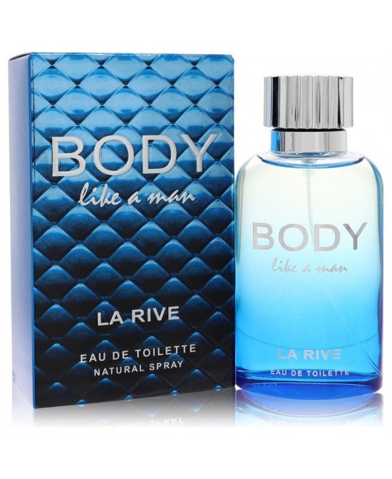 La Rive Body Like A Man by La Rive Eau De Toilette Spray 3 oz (Men)