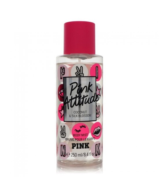 Victoria's Secret Pink Attitude Coconut & Blossom by Victoria's Secret Body Mist Spray 8.4 oz (Women)