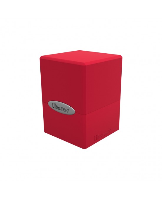 Satin Cube Apple Red